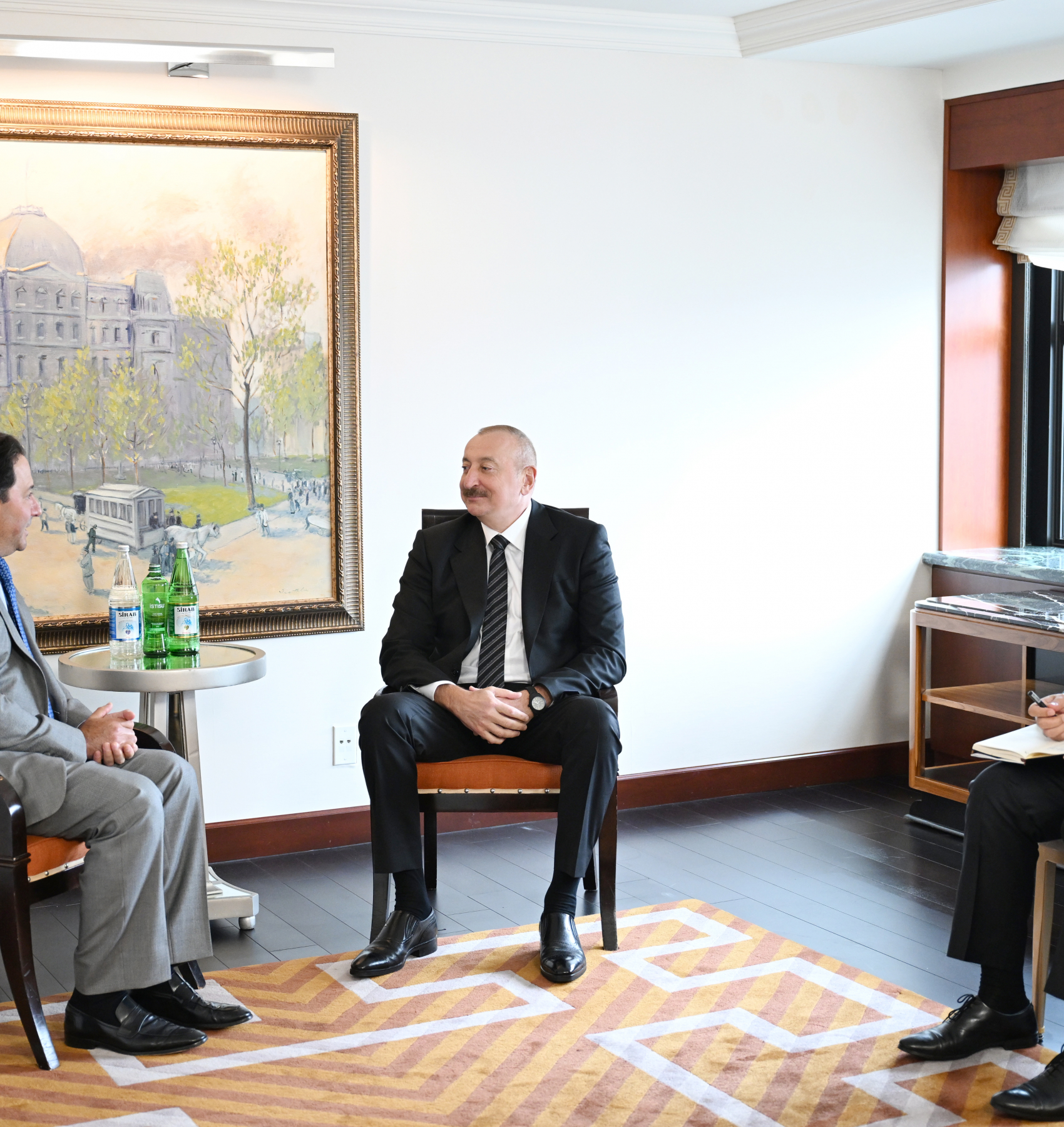 Ильхам Алиев проводит в Нью-Йорке встречи высокого уровня