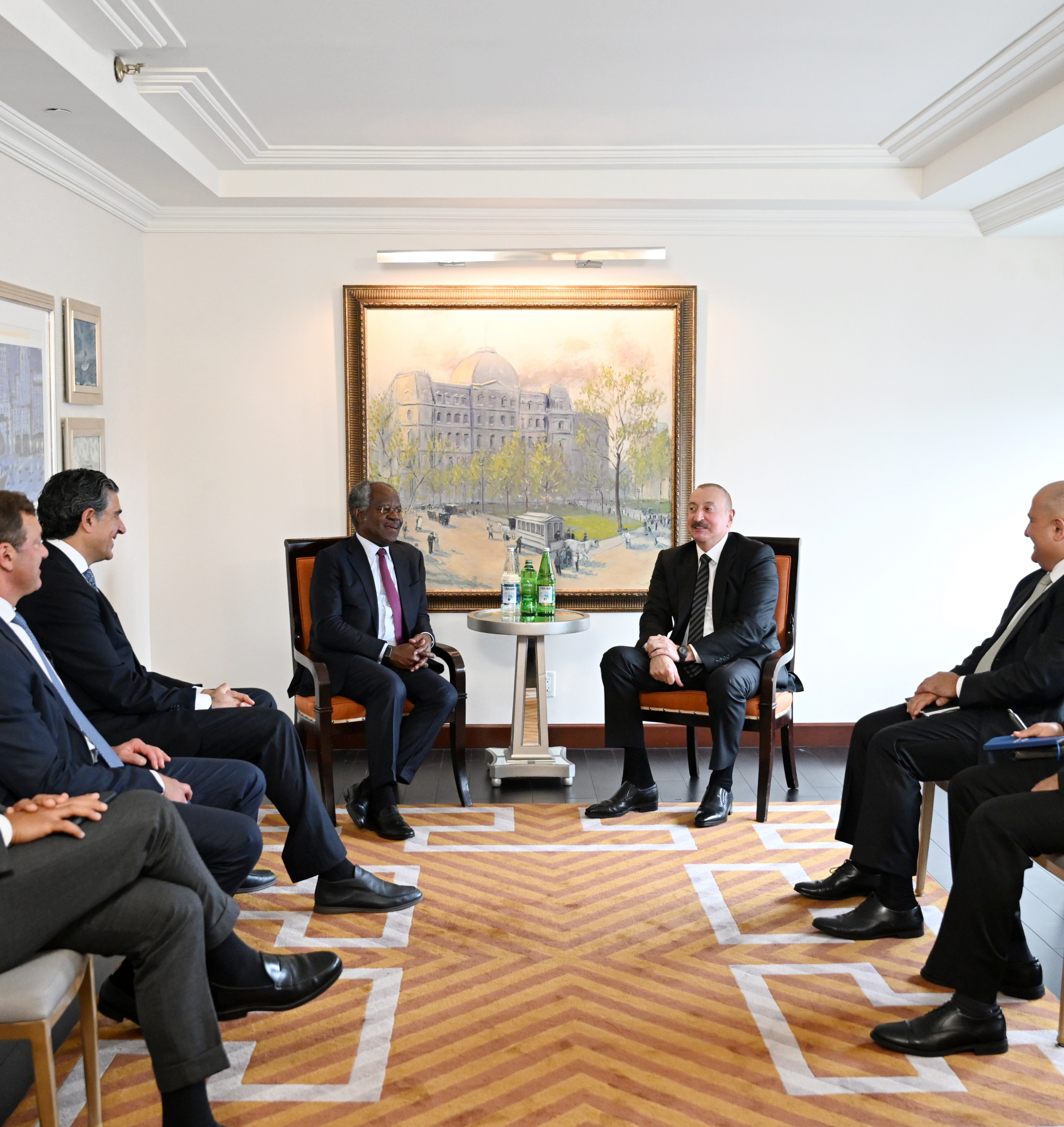 Ильхам Алиев проводит в Нью-Йорке встречи высокого уровня