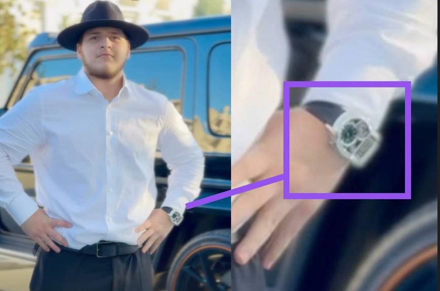 Epic SF24 с бриллиантами на запястье Адама Кадырова