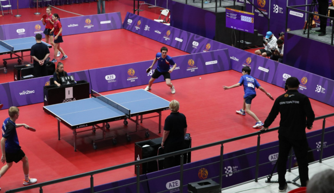 Наши спортсмены стали вице-чемпионами Игр СНГ в настольном теннисе