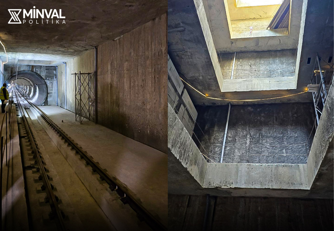 Первая четырехуровневая станция метро уже в Баку: опубликованы фотографии