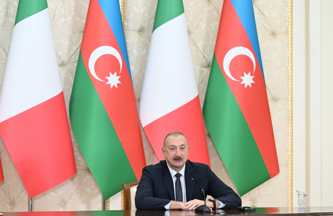 Президент Алиев: Сегодня развитие отношений между Италией и Азербайджаном налицо