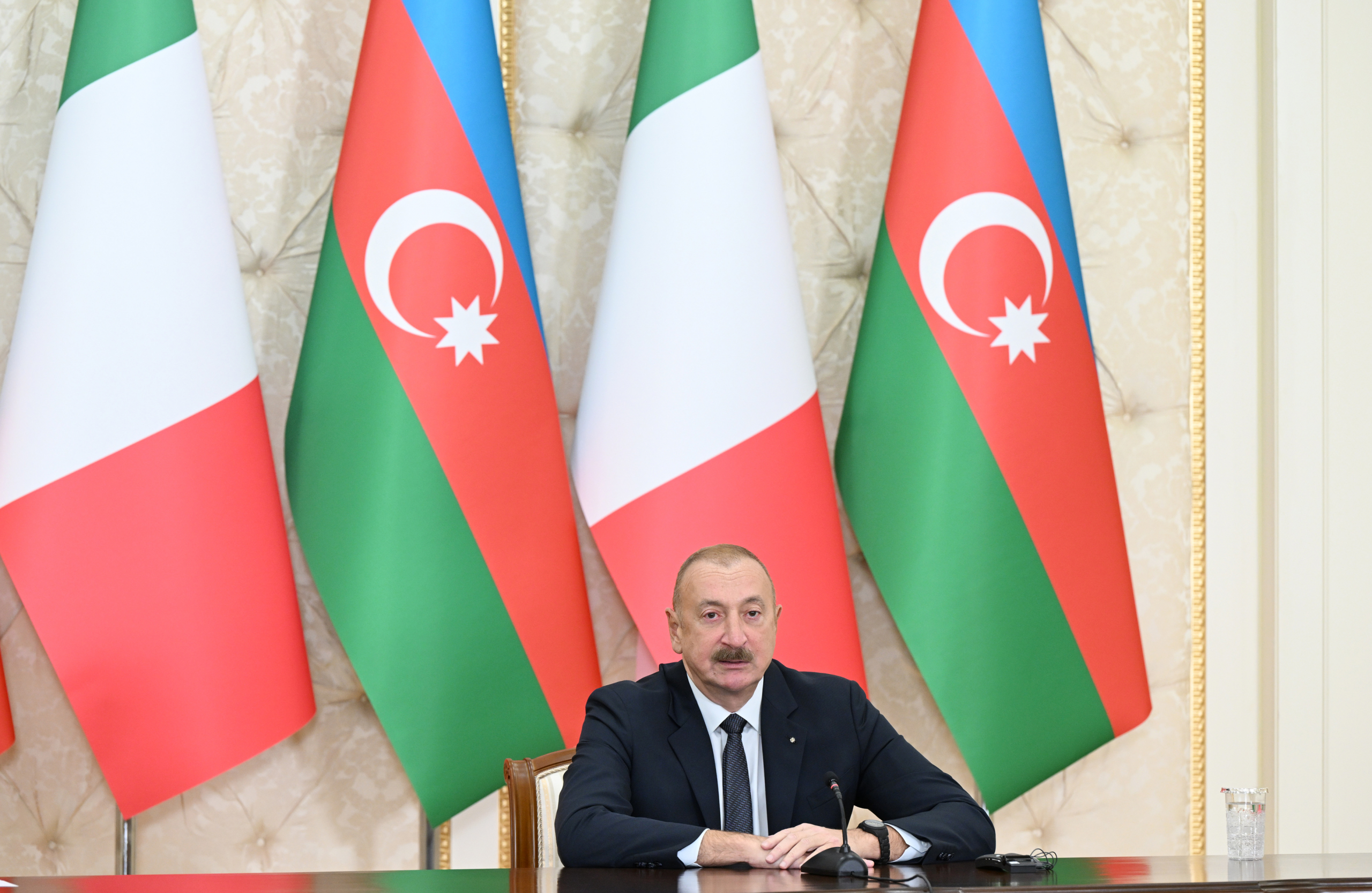 Президент Алиев: Сегодня развитие отношений между Италией и Азербайджаном налицо