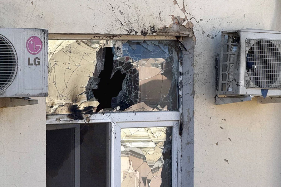 Дроны атаковали здание правительства Белгородской области