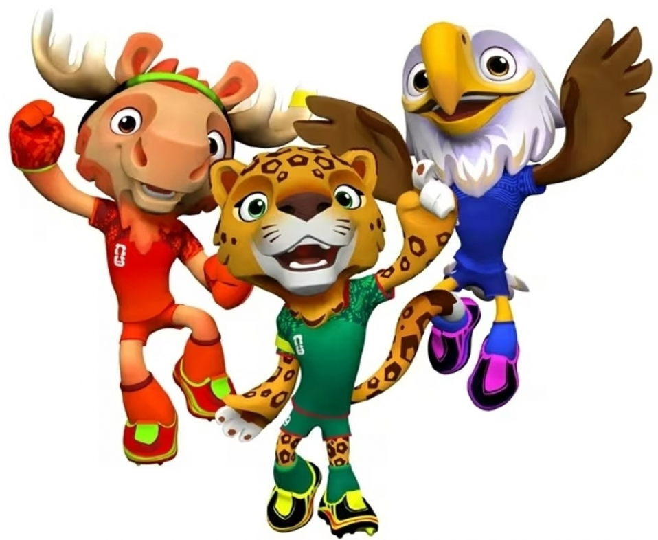 Лось, ягуар и орёл — три талисмана чемпионата мира по футболу