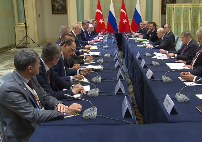 Эрдоган встретился с Путиным