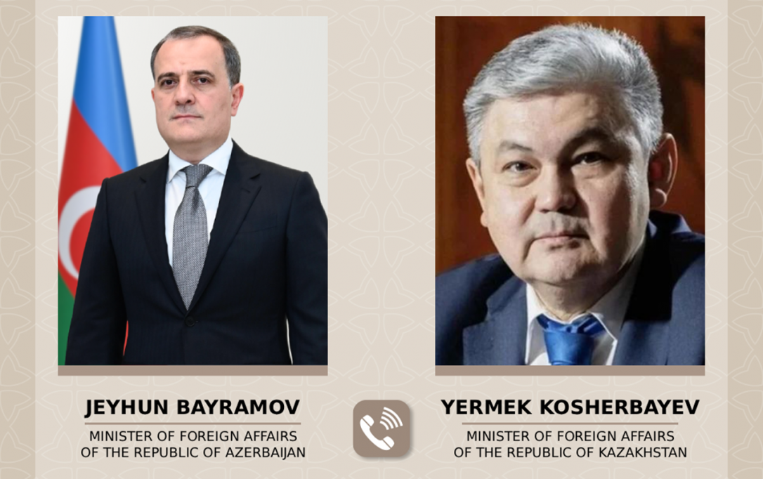 Байрамов провел телефонный разговор с новым главой МИД Казахстана