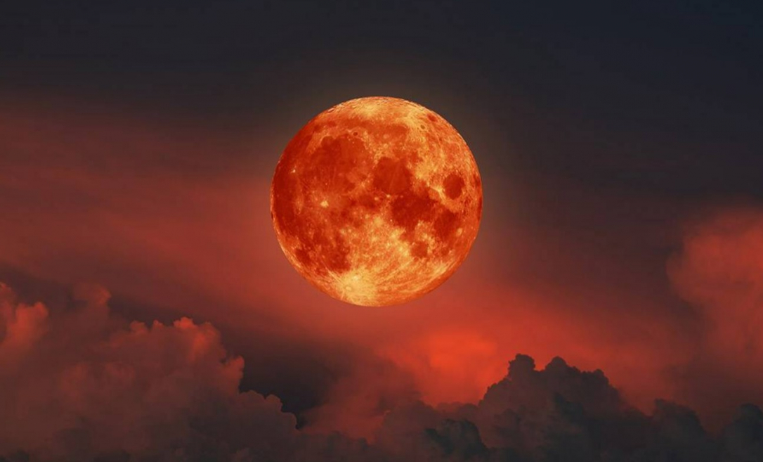 Последнее затмение года: «Кровавая Луна»