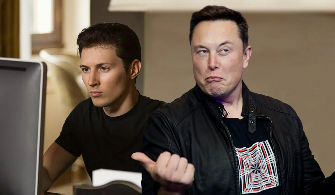 Дуров вступил в спор с Маском