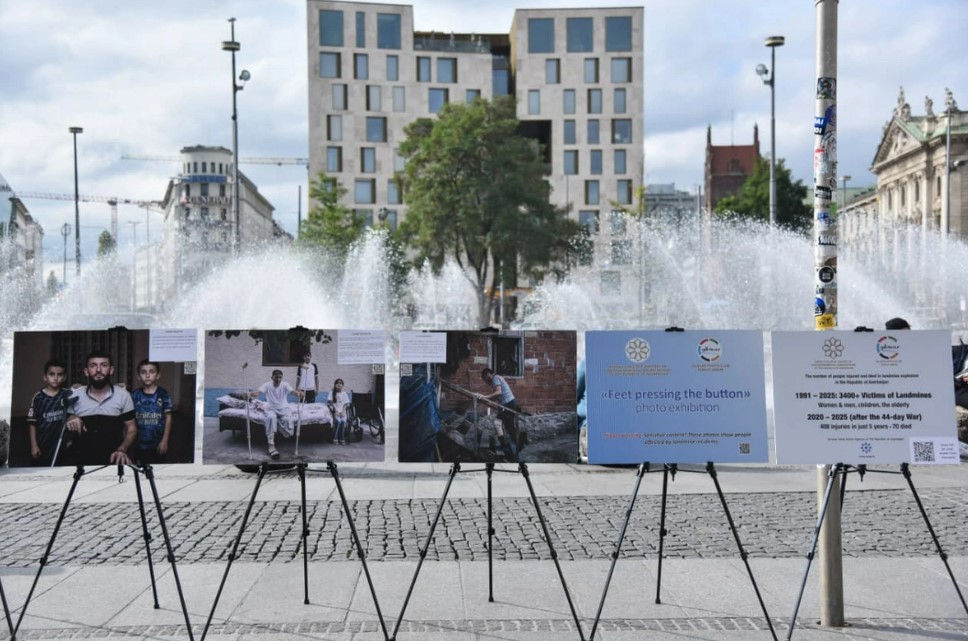 В Мюнхене показали историю минной катастрофы в Азербайджане