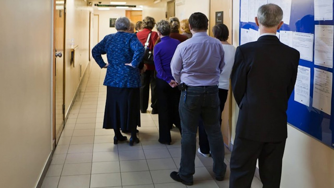 В больницах возникли очереди&nbsp;