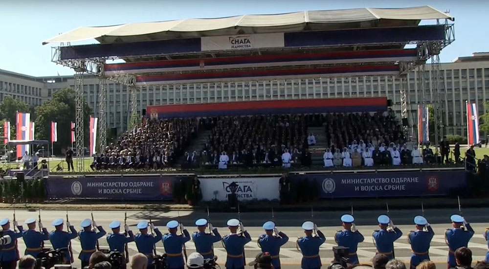 Начальник Генштаба Азербайджанской Армии участвовал в военном параде в Белграде