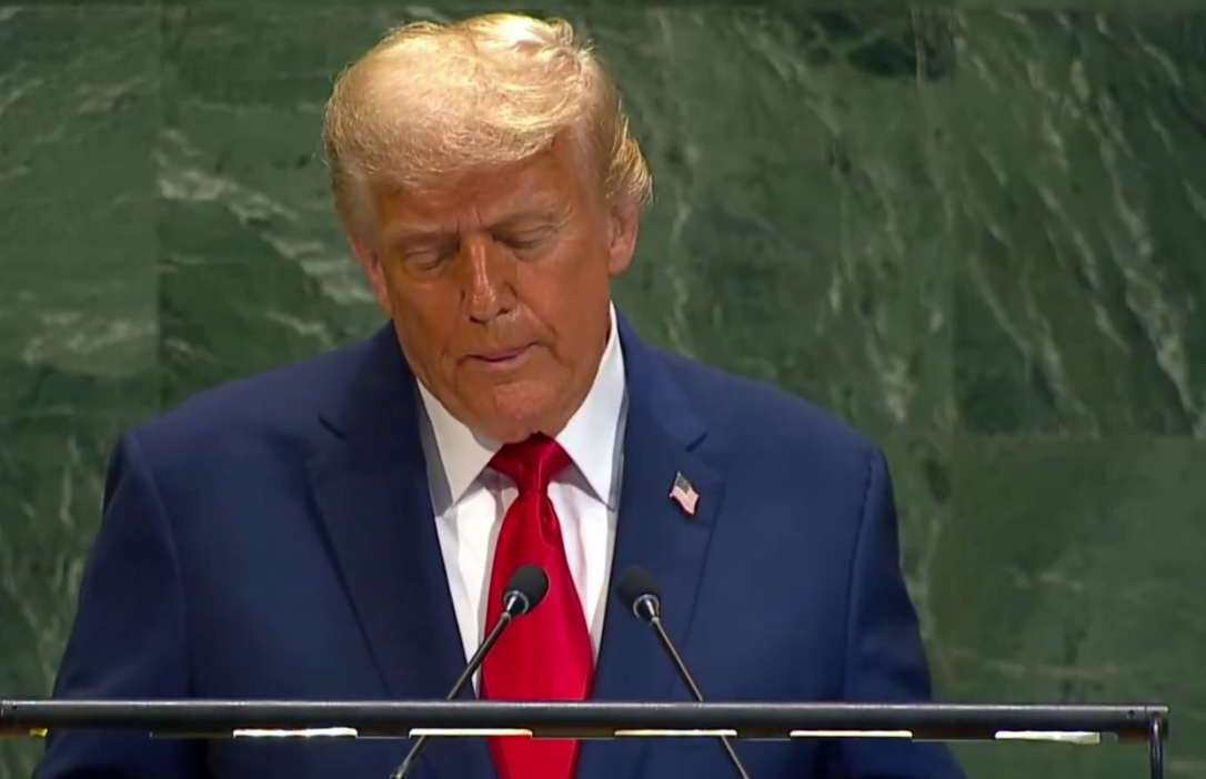 Телесуфлер подвел Трампа в ООН