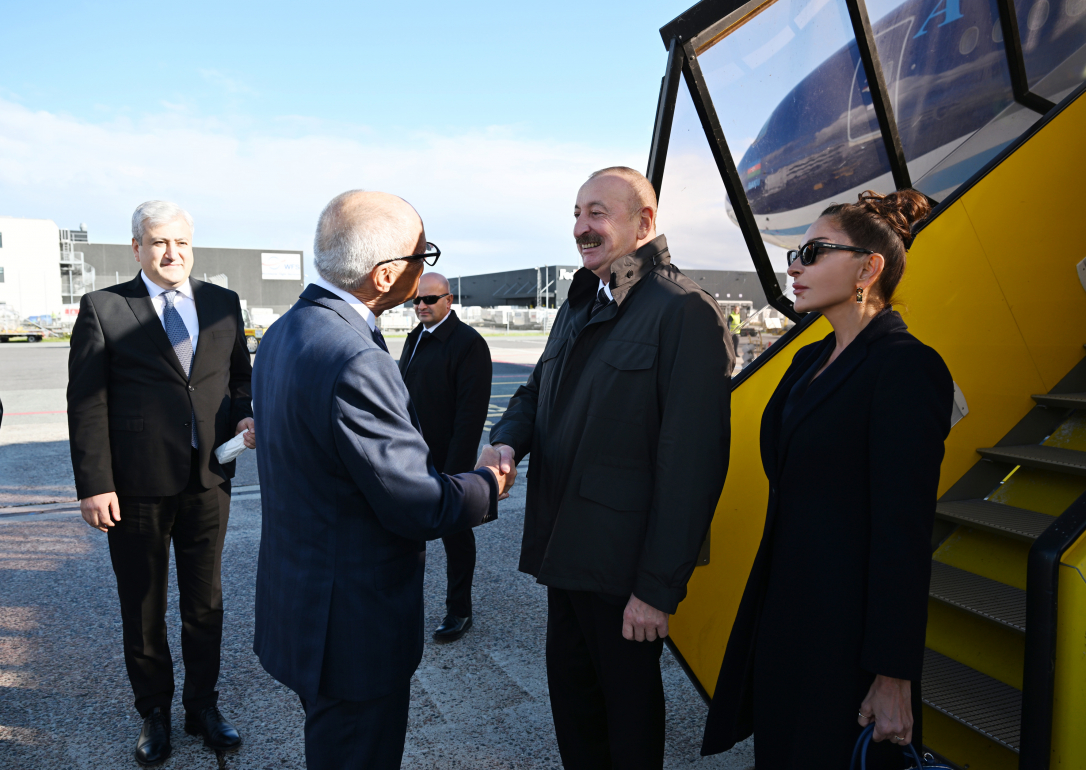 Начался визит Ильхама Алиева в Данию