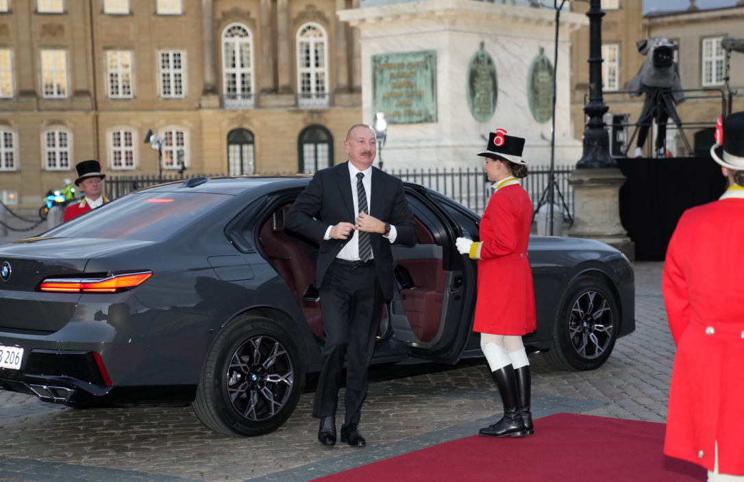 Президент Алиев поделился публикацией о встречах в Дании