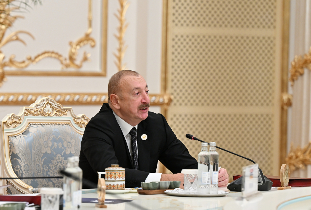 Алиев рассказал о развитии Лачина на заседании Совета глав государств СНГ