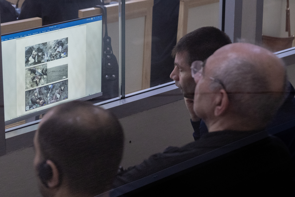 Армянам на суде в Баку показали кадры убийств азербайджанских военных