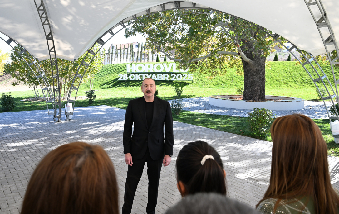 Ильхам Алиев: Сегодняшняя реальность, сегодняшний день – это торжество справедливости