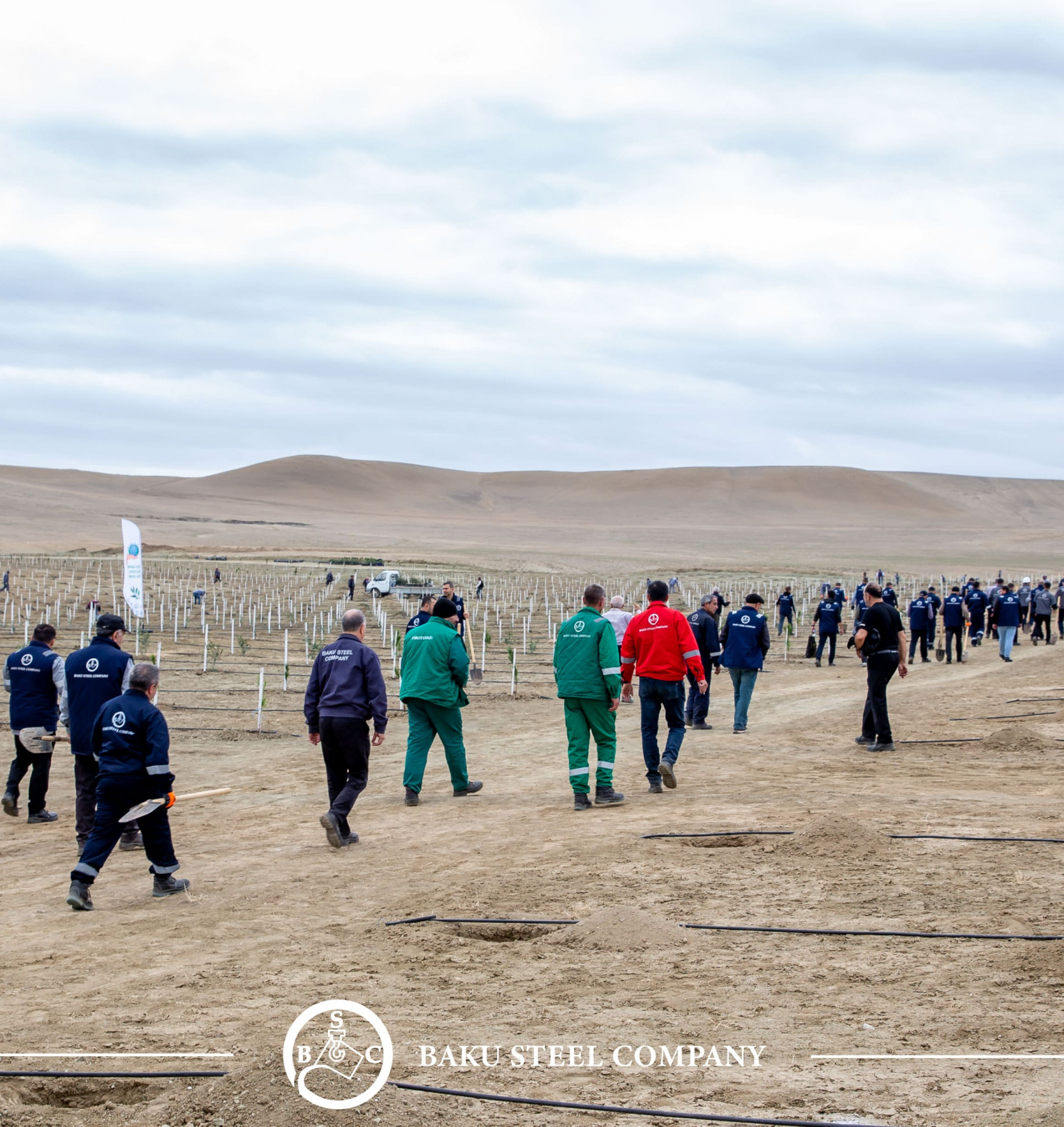 ® Baku Steel Company укрепляет вклад в защиту окружающей среды: высажено около 3000 деревьев