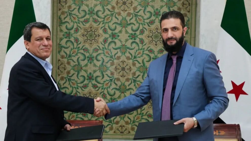 Аш-Шараа встретился с лидером сирийских курдов