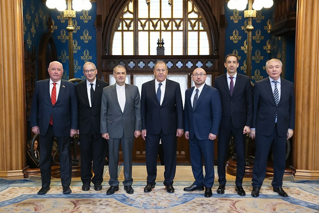 Мустафаев на встрече глав дипмиссий прикаспийских государств с Лавровым