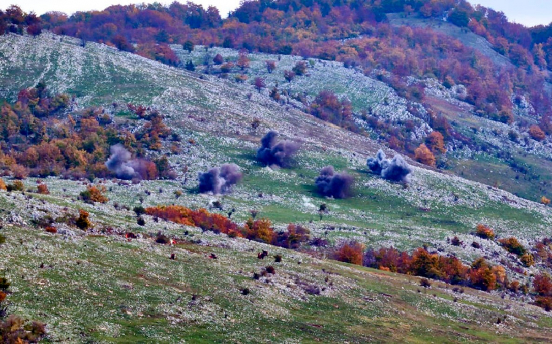 Артиллеристы Азербайджана и Сербии провели тактические учения