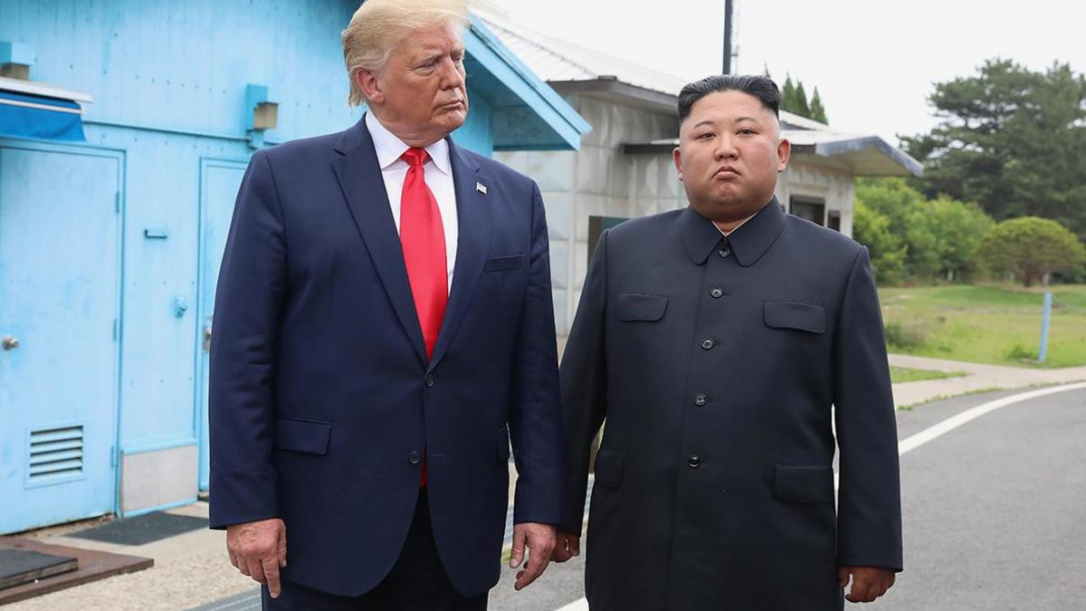 Трамп и Ким Чен Ын