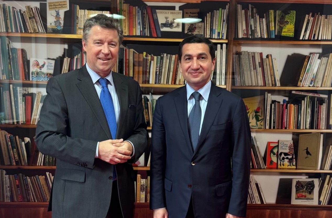 Азербайджано-германские отношения в центре встречи Гаджиева и фон Гайра 1 Азербайджано-германские отношения в центре встречи Гаджиева и фон Гайра