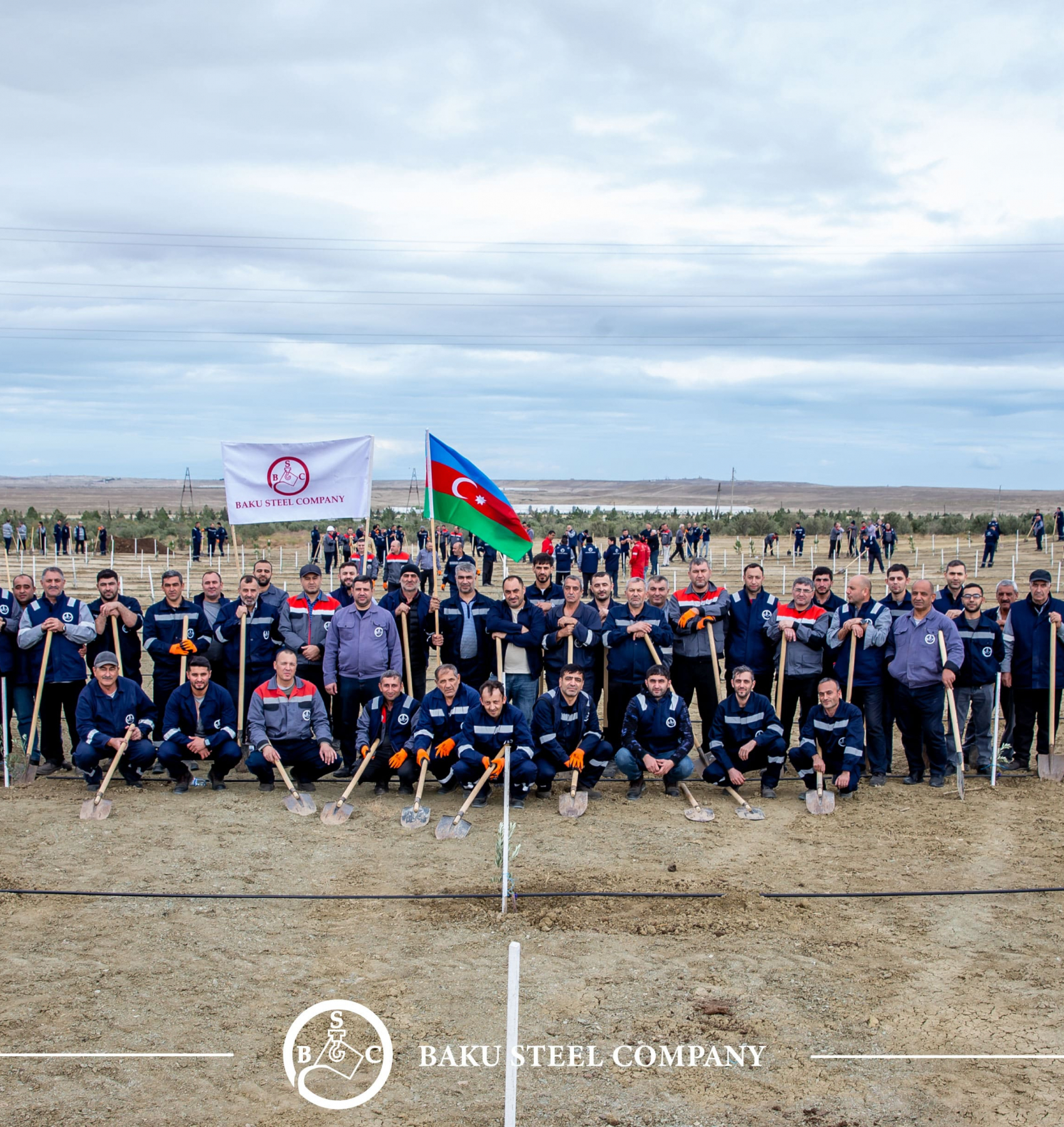 ® Baku Steel Company укрепляет вклад в защиту окружающей среды: высажено около 3000 деревьев