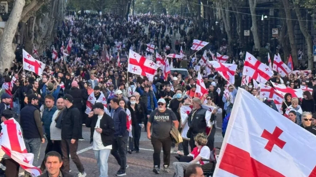 Митинг в Тбилиси