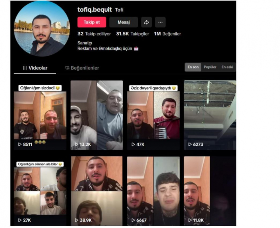 Арестован неэтичный евлахский тиктокер