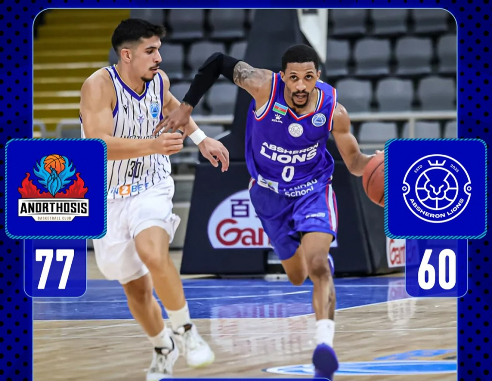 «Абшерон Лайонс» уступил на Кипре «Анортосису»