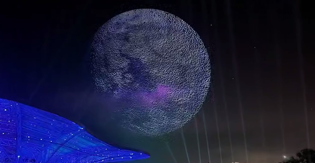 В Китае дроны установили новый мировой рекорд