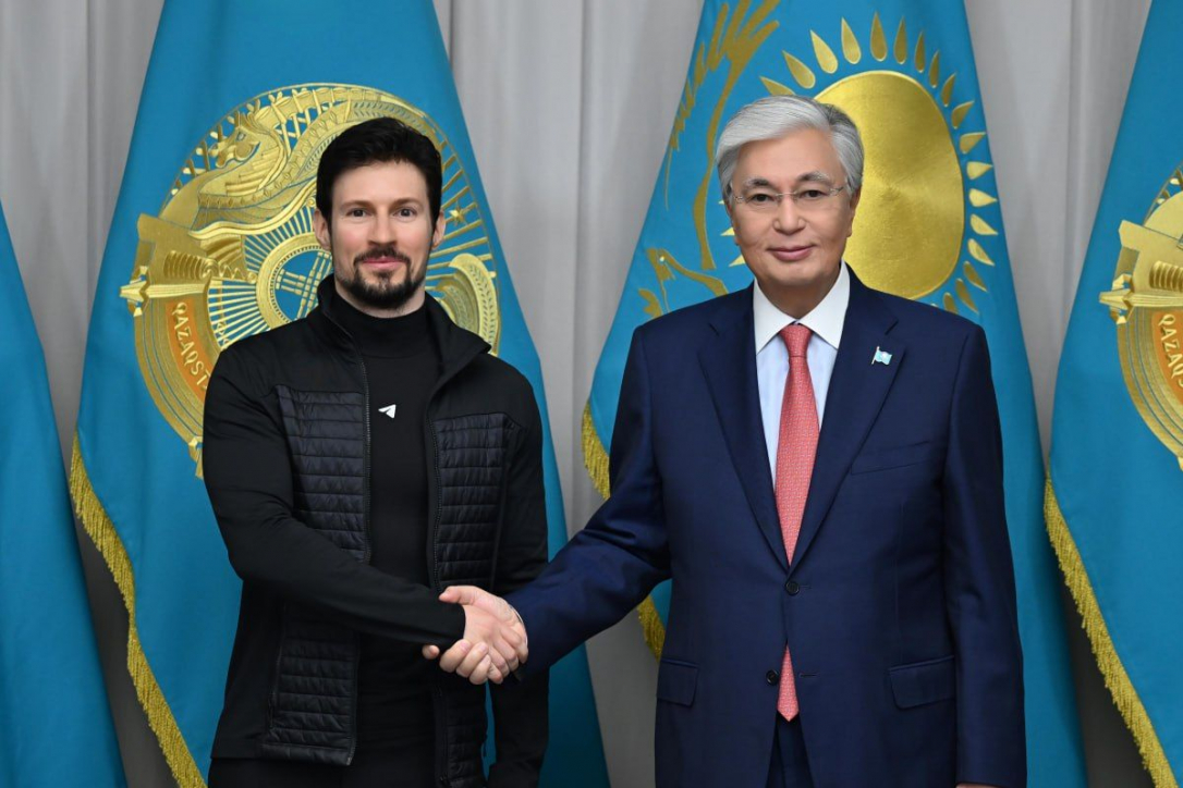 Токаев встретился с Дуровым