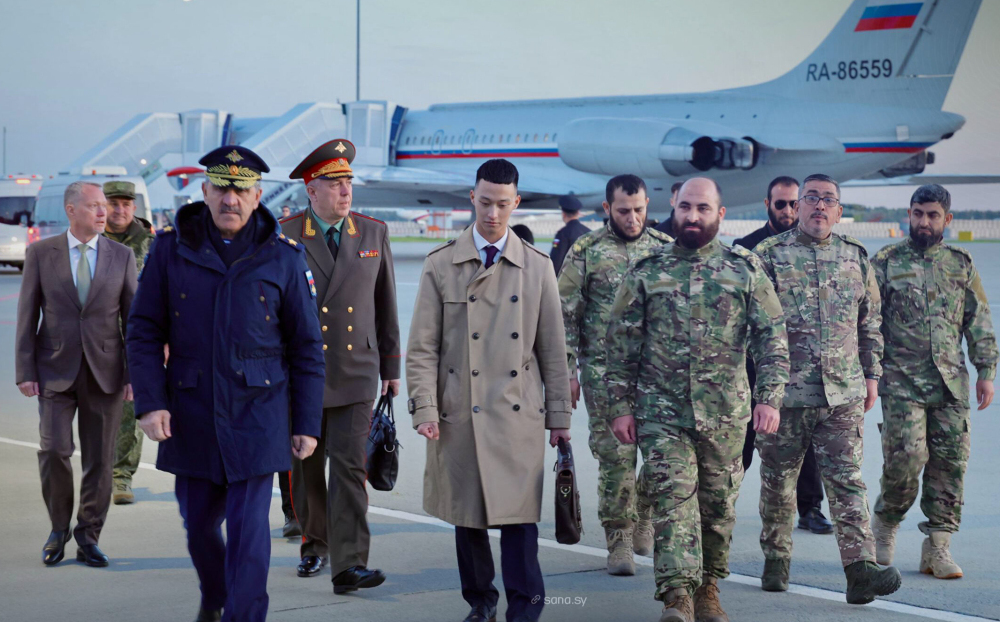 Делегация сирийских военных прибыла в Москву