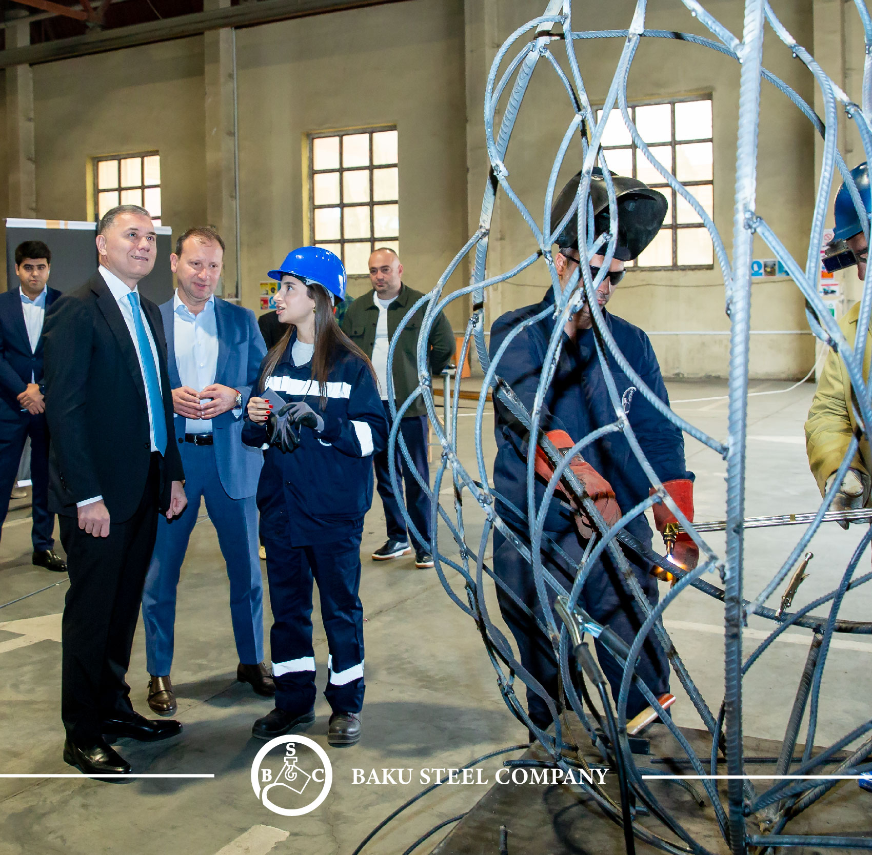 BSA 2025_14 ® Когда сталь становится искусством: Второй Международный Симпозиум Baku Steel Art стартовал в Баку