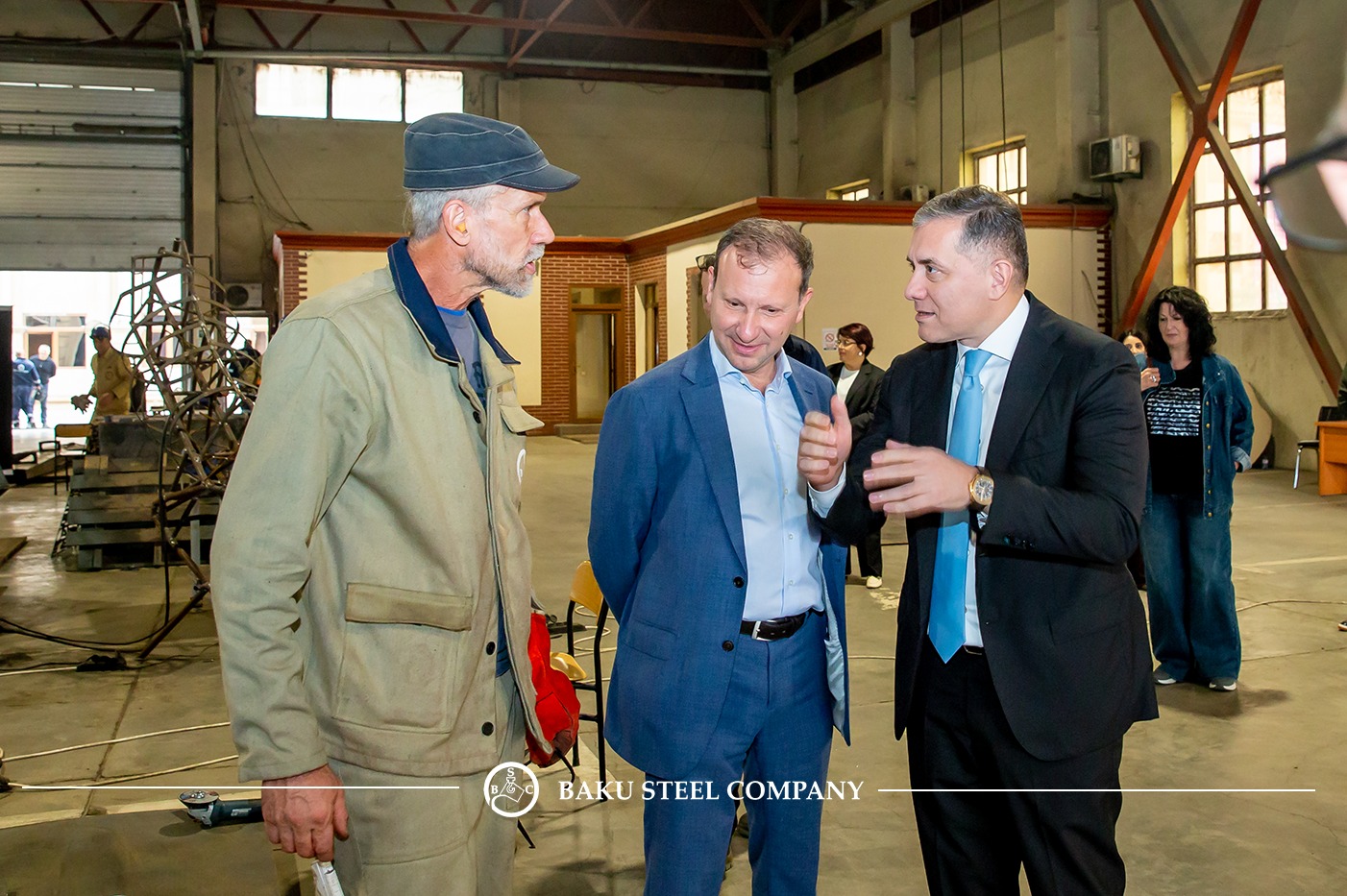 BSA 2025_2 (1) ® Когда сталь становится искусством: Второй Международный Симпозиум Baku Steel Art стартовал в Баку