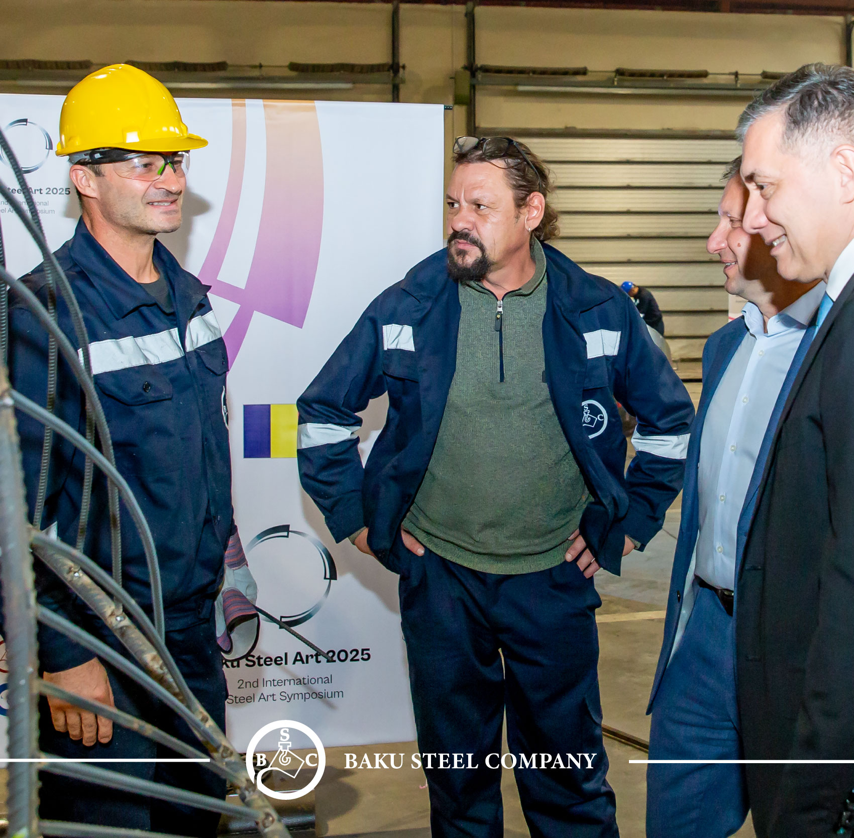 BSA 2025_6 ® Когда сталь становится искусством: Второй Международный Симпозиум Baku Steel Art стартовал в Баку