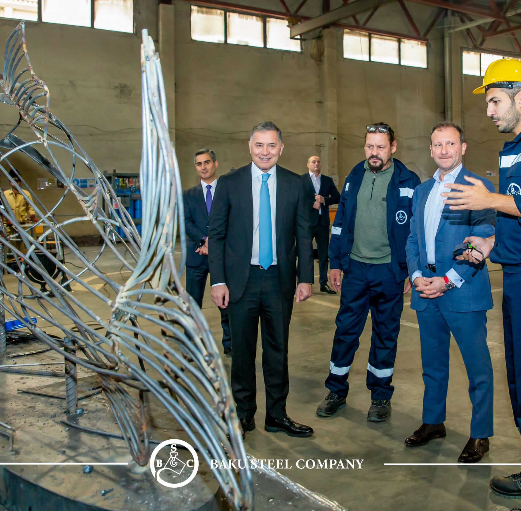 BSA 2025_9 ® Когда сталь становится искусством: Второй Международный Симпозиум Baku Steel Art стартовал в Баку