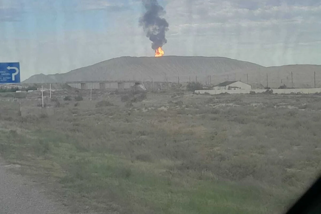 В Баку произошло извержение вулкана