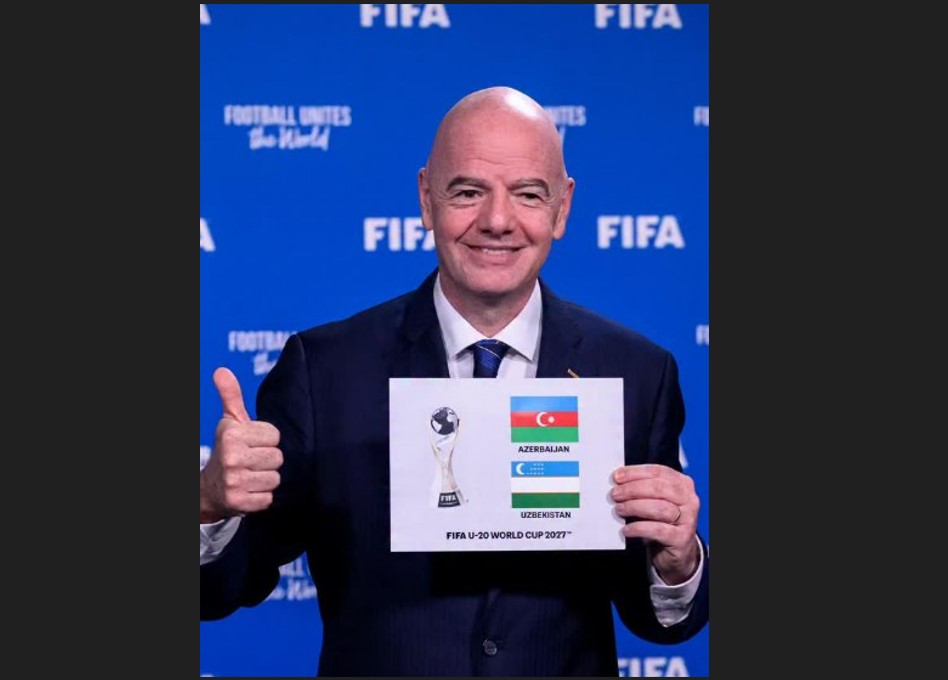Инфантино обратился к Азербайджану и Узбекистану по случаю их выбора хозяевами ЧМ U-20