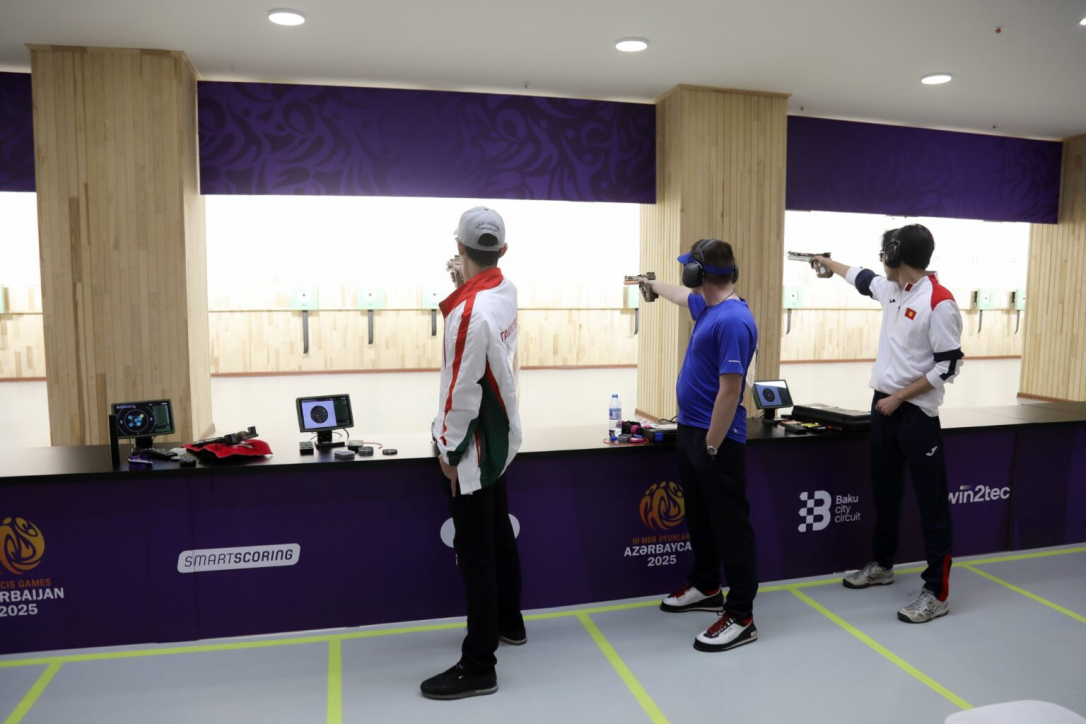Азербайджанские стрелки завоевали на Играх СНГ три медали