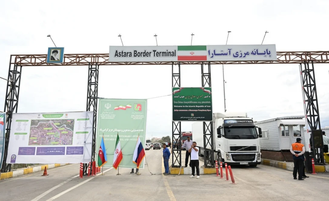 Представители Азербайджана, Ирана и России осмотрели инфраструктуру коридора «Север-Юг»