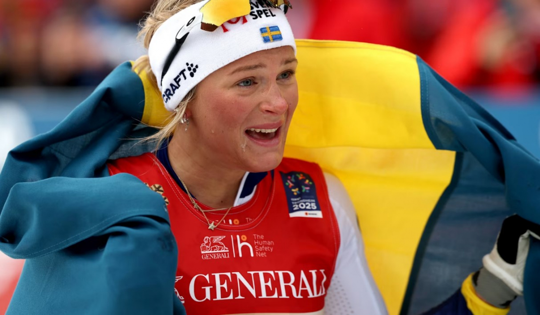 Шведская лыжница переехала из-за назойливого фаната