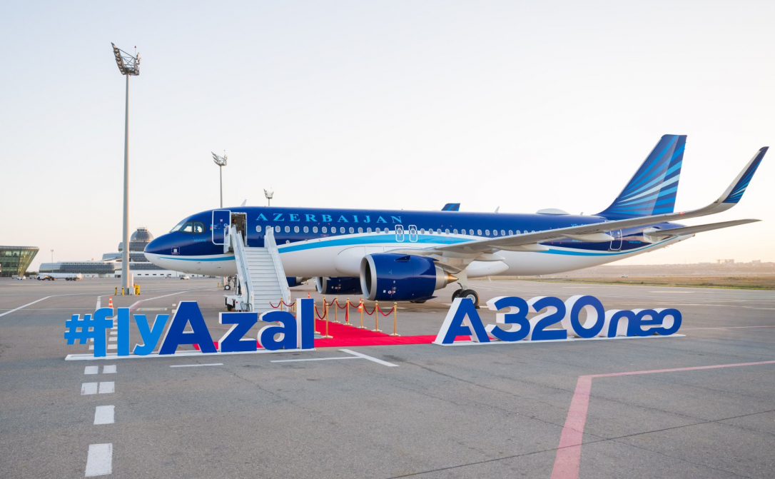 Авиапарк AZAL пополнился новым Airbus