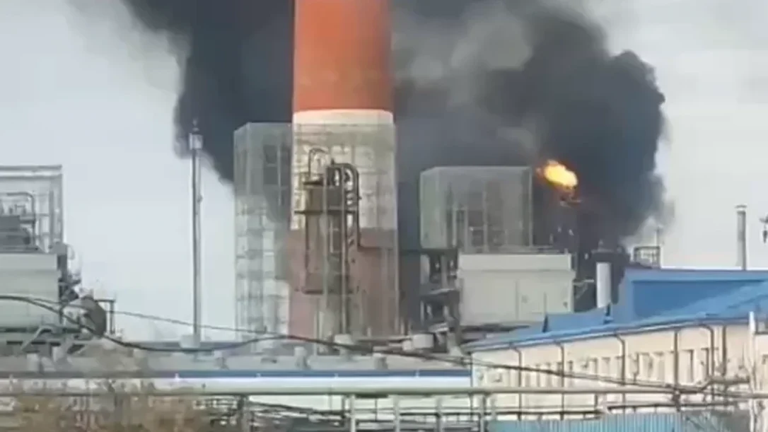 В России снова загорелся завод «Газпрома»