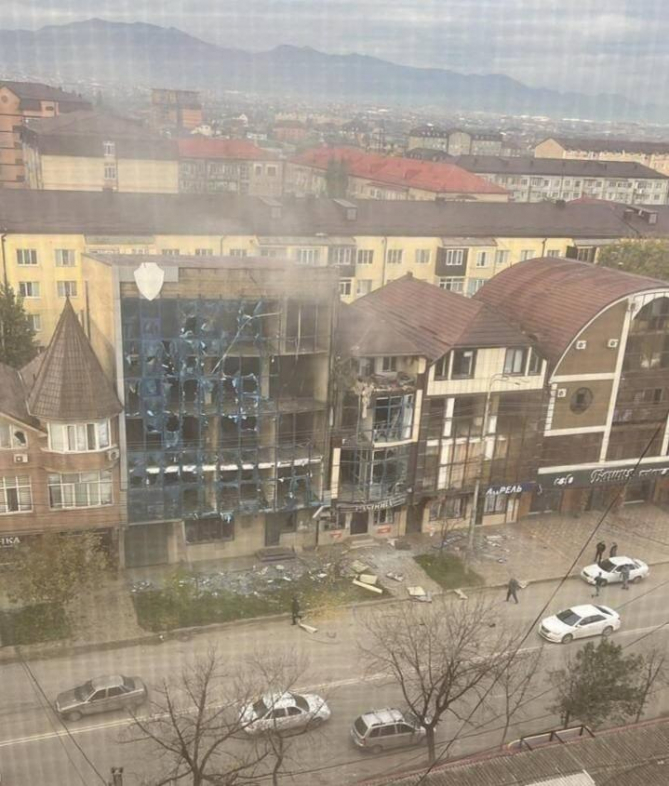Украина атаковала Махачкалу
