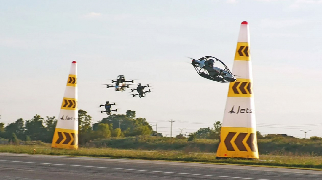 Воздушные гонки по аналогии с «Формулой-1» стали сенсацией