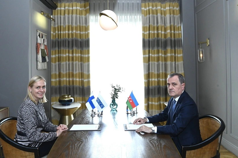 Байрамов и Валтонен обсудили мир и сотрудничество с ОБСЕ