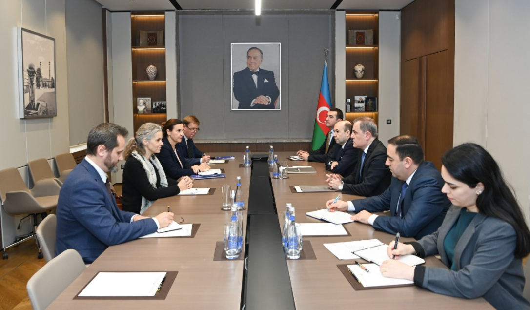 Байрамов представил Магдалене Гроно позицию по мирному урегулированию с Арменией